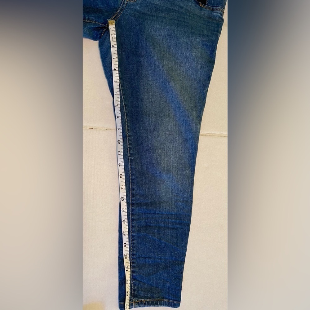 Isabel Maternity Skinny Crop Jean Womens Size 10 - Picture 6 of 8